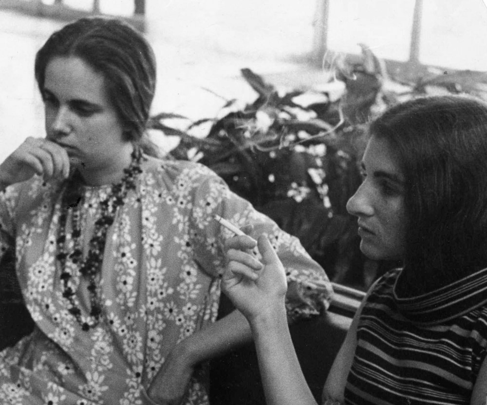 Susan Sherman and Margaret Randall (Havana, 1968)