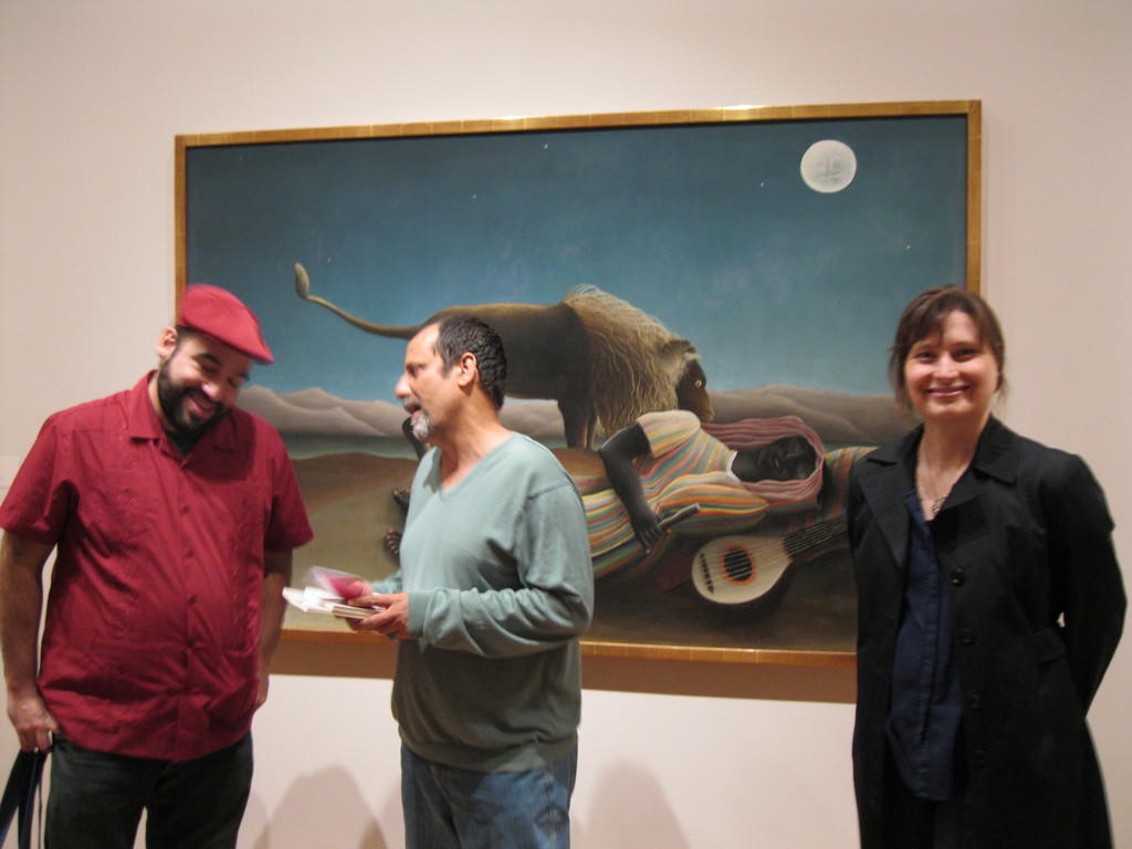 Urayoan Noel, Juan Carlos Flores, and Kristin Dykstra in 2011