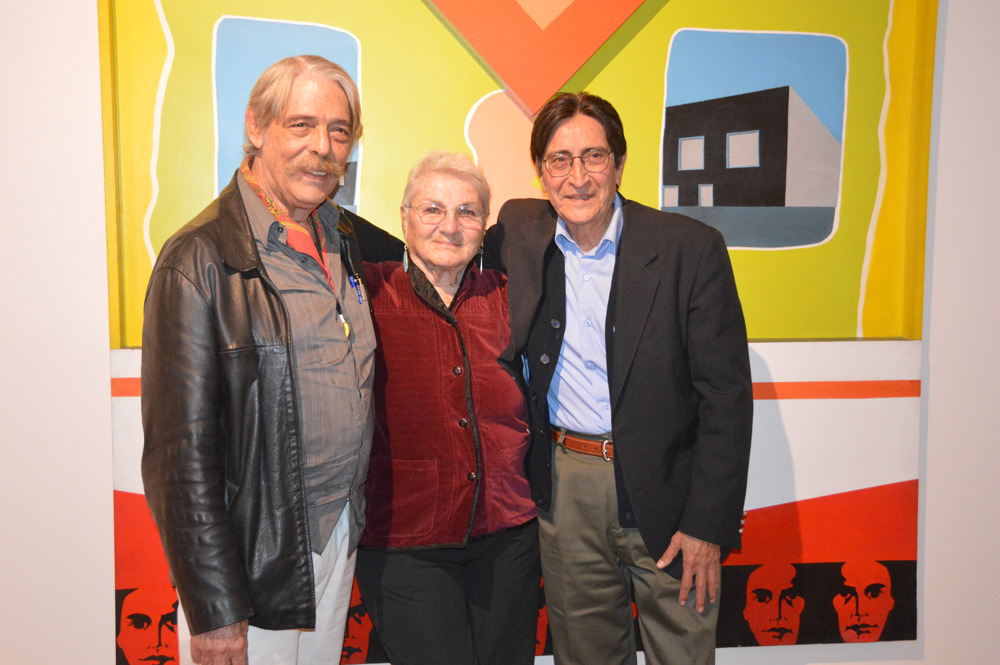 Felipe Ehrenberg, Margaret Randall, and Sergio Mondragón (Mexico City, 2015)