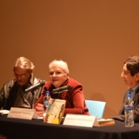 Felipe Ehrenberg, Margaret Randall, and Sergio Mondragón (Mexico City, 2015)
